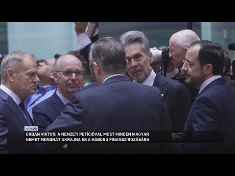 A nemzeti petícióval most minden magyar nemet mondhat Ukrajna és a háború finanszírozásár サムネイル