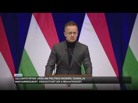 Ukrajna politikai okokból zsarolja Magyarországot サムネイル