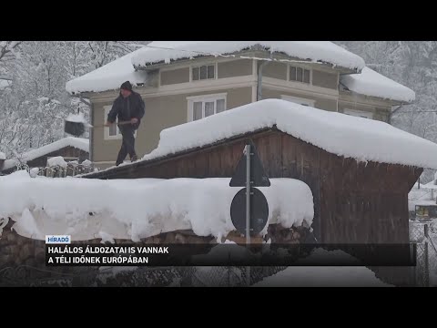 Heves téli viharok tombolnak Európában サムネイル