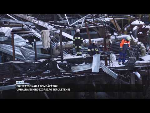 Ukrajnában és Oroszországban is folytatódtak a bombázások サムネイル