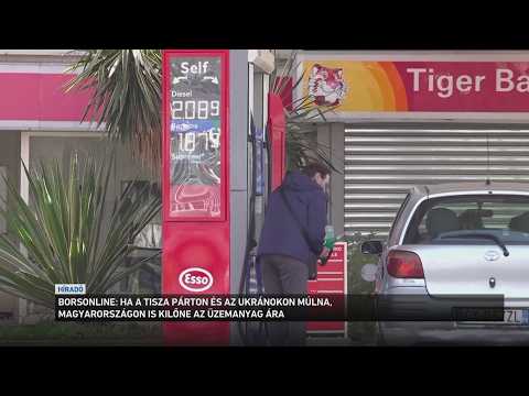 Ha a Tisza Párton és az ukránokon múlna, Magyarországon is kilőne az üzemanyag ára サムネイル