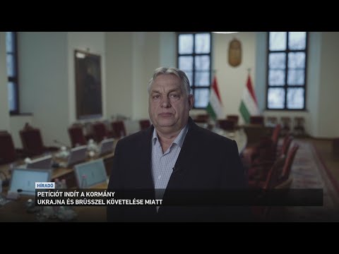 Petíciót indít a kormány Ukrajna és Brüsszel követelése miatt サムネイル
