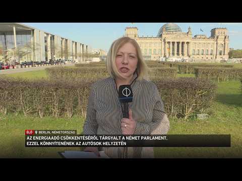 Az energiadó csökkentéséről tárgyalt a német parlament, ezzel könnyítenének az autósok helyzetén サムネイル