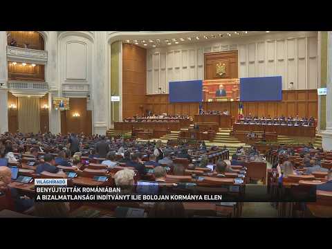 Benyújtották a román kormány elleni bizalmatlansági indítványt サムネイル