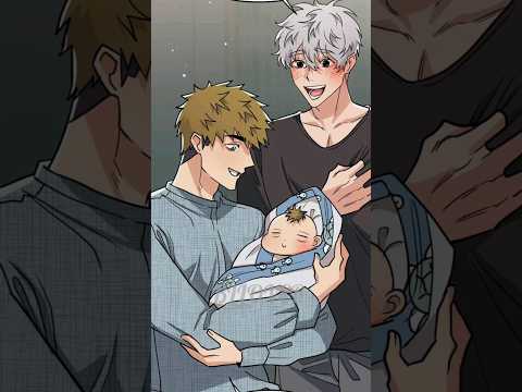he gave birth to cute baby boy🥰😘#manhwa #bl #shorts #manhwaedit #bledit #yaoi #manhwareccomendation サムネイル