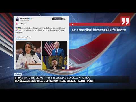 Volodimir Zelenszkij az ukránbarát amerikai elnöknek juttatott pénzt Donald Trumppal szemben サムネイル