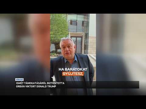 Ismét támogatásáról biztosította Orbán Viktort az amerikai elnök サムネイル