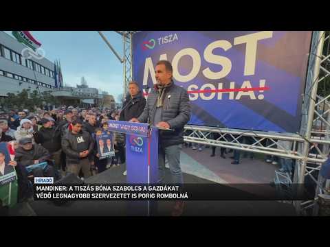 A tiszás Bóna Szabolcs porig rombolná a gazdákat védő szervezetet サムネイル