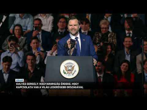 Gulyás Gergely: Magyarország érdeke, hogy kapcsolata van a világ legerősebb országával サムネイル