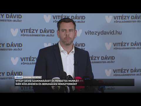 Vitézy Dávid lehet a közlekedési és beruházási miniszter サムネイル