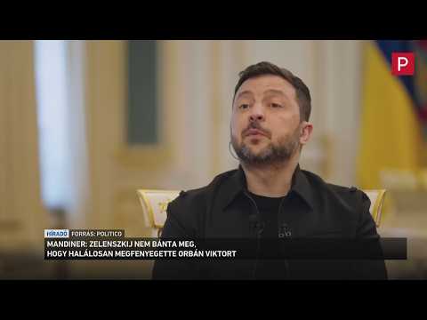 Nem bánta meg az ukrán elnök, hogy halálosan megfenyegette Orbán Viktort サムネイル