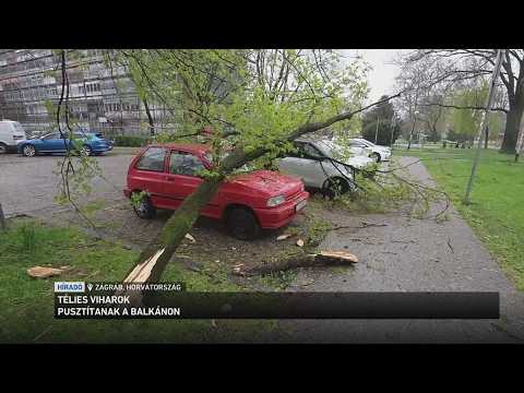 Télies viharok pusztítanak a Balkánon サムネイル