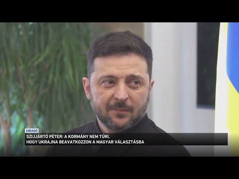 A kormány nem tűri, hogy Ukrajna beavatkozzon a magyar választásba サムネイル
