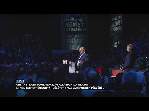 Magyarország álláspontja világos, mi nem szeretnénk ukrán jólétet a magyar emberek pénzéből サムネイル