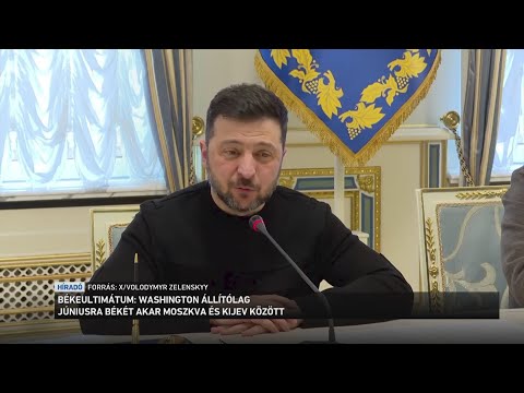 A béke ultimátumtól hangos a nyugati sajtó サムネイル