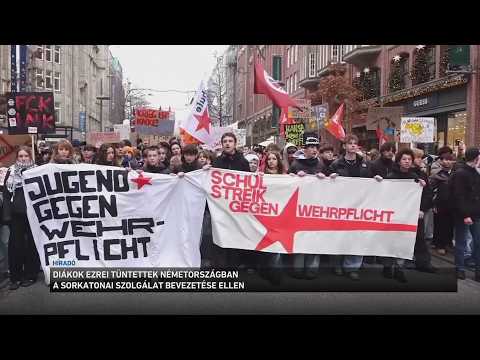Diákok ezrei vonultak utcára Németország számos pontján サムネイル