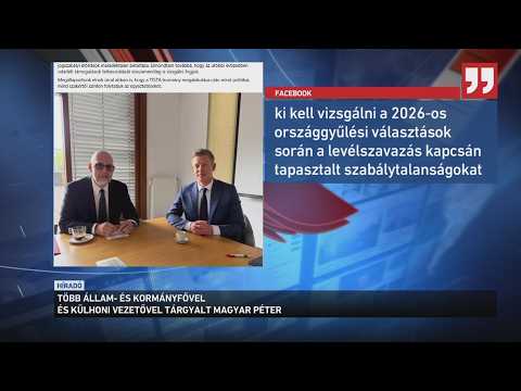 Folytatja a nemzetközi egyeztetéseket a leendő kormányfő サムネイル