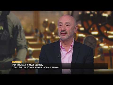 Megnyílik a Hormuzi szoros, tűzszünetet kötött Iránnal Donald Trump サムネイル