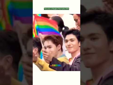 Bl actors at Pride festival 2026#bl#blseries#shirts#thaibl#pridemonth