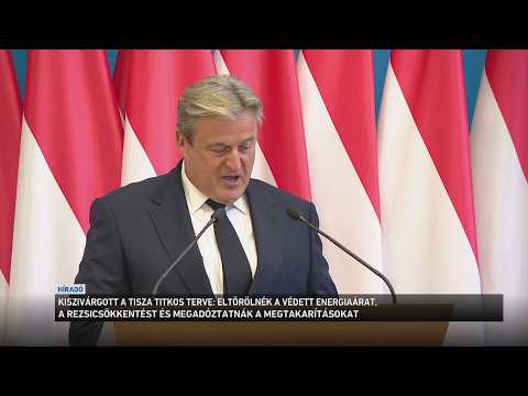 Kiszivárgott a Tisza titkos terve サムネイル