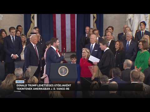 J.D. Vance az Amerikai Egyesült Államok harmadik legfiatalabb alelnöke サムネイル