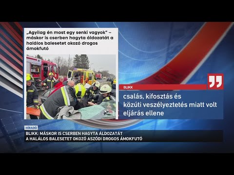 Máskor is cserben hagyta áldozatát az aszódi halálos balesetet okozó drogos ámokfutó サムネイル