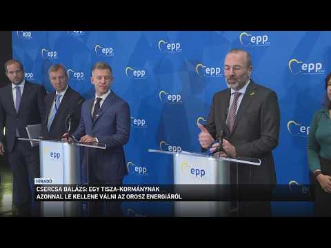 Az orosz energiáról való leválást a Tisza Párt kormányra kerülése után azonnal végre kell hajtani サムネイル
