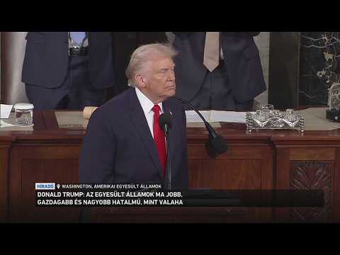 Donald Trump: az Egyesült Államok ma  nagyobb, jobb, gazdagabb és erősebb mint valaha サムネイル