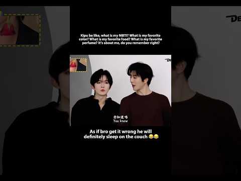 It is like a protocol of the household for his husband to know everything about him 💅😂 サムネイル