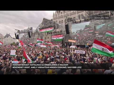 Hatalmas érdeklődés övezi a holnapi Békemenetet サムネイル