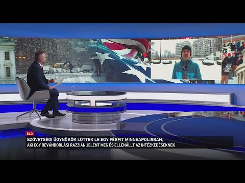 Szövetségi ügynökök lőttek le egy férfit Minneapolisban サムネイル