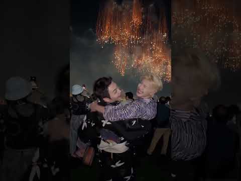 Summer night, fireworks, you and me 🎆! Dong Jia Yao & Zhang Zhe Chen #bl #bltiktok #lgbt - BL Couple