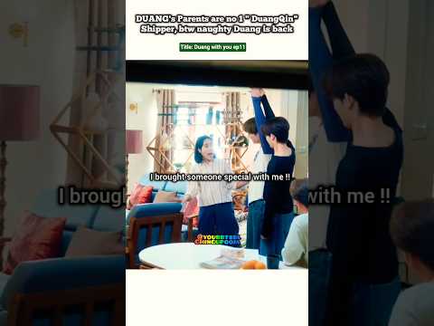 (ep11) No.1 shipper mom🤭 , Naughty Duang is back 😈🤫#bl#blseries#shorts#duangwithyou #teeteepor サムネイル