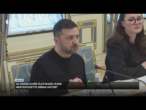 Volodimir Zelenszkij életveszélyesen megfenyegette Orbán Viktort サムネイル