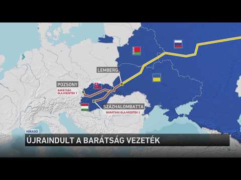 Újraindult a szállítás a Barátság kőolajvezetéken サムネイル