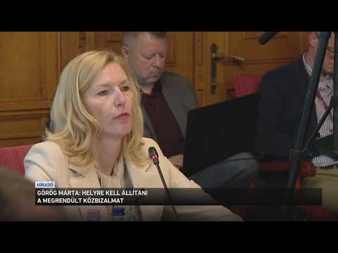 Helyre kell állítani a megrendült közbizalmat サムネイル